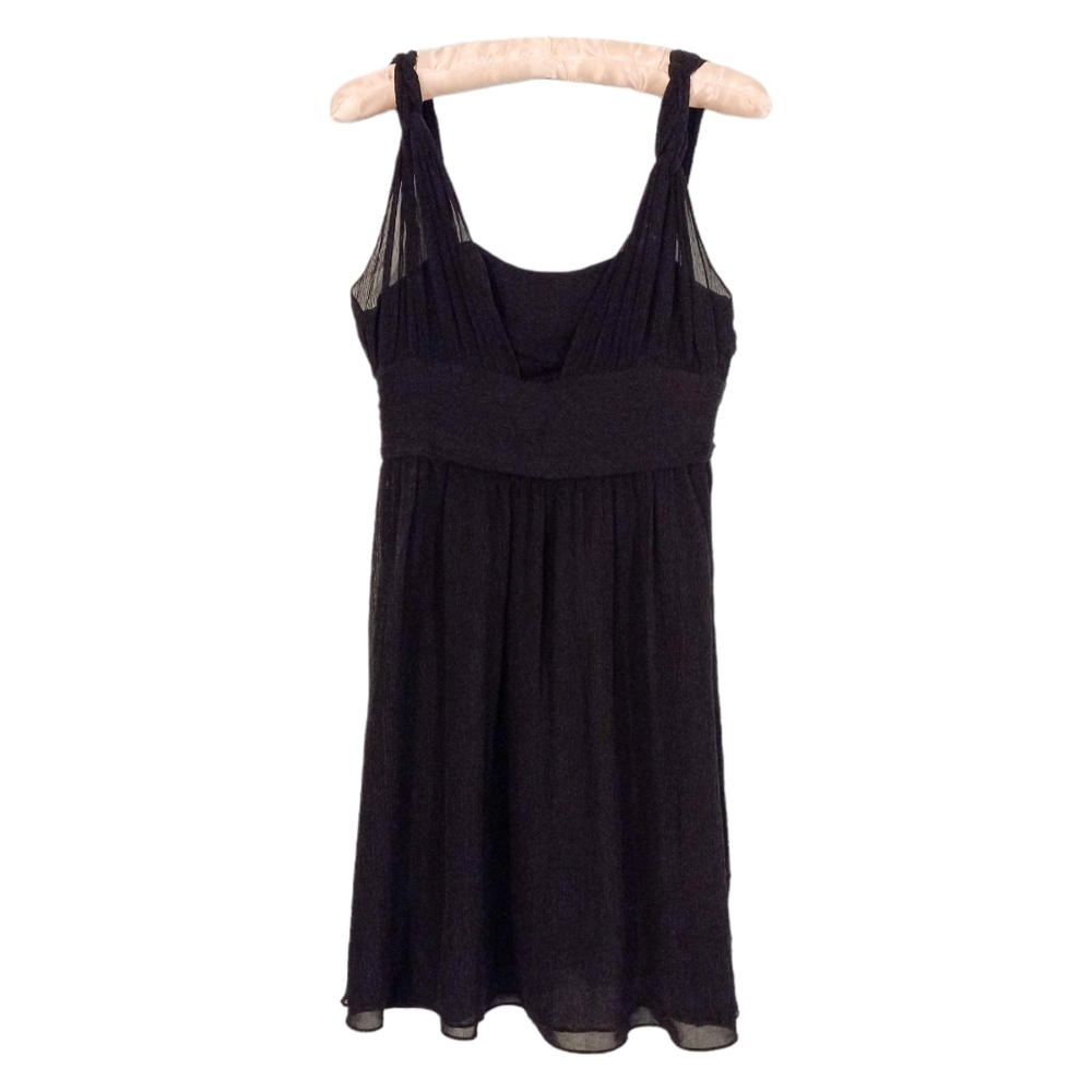 Banana Republic Crinkled Silk Gauze Dress | US 6
